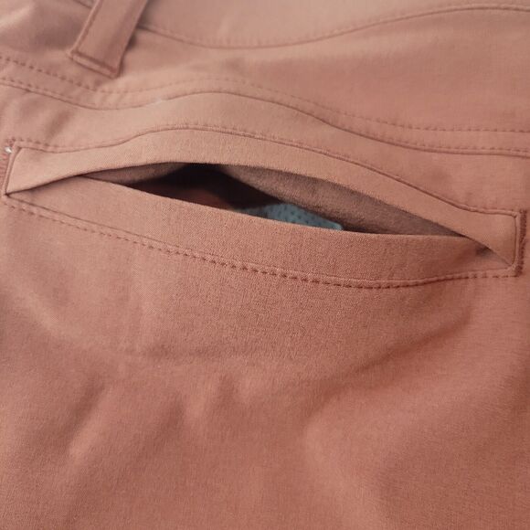 SAXX Pants Go to Town 2-in-1 Shorts 9” Desert Red Mens size 28 NWT $70 - Picture 6 of 11